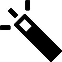 Camera Effects Magic Wand Sketch Style Svg Vector, Free Vectors File